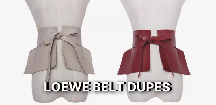 3 best loewe belt dupes (from only $13)