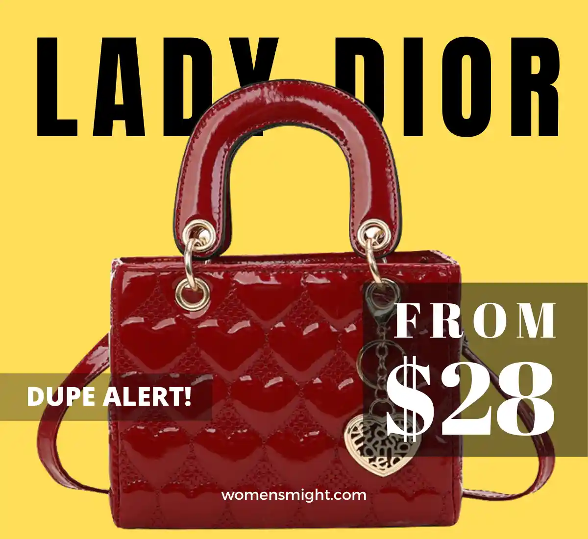 Christian Dior Lady Bag Dupe, YAY OR NAH? 🫤